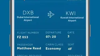 flydubai screenshot