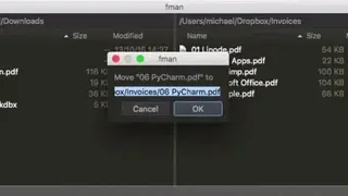 Fman screenshot