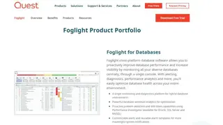 Foglight screenshot