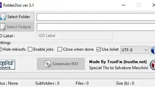 Folder2Iso screenshot