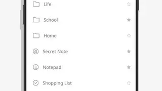 FolderNote screenshot