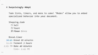 FoldingText screenshot