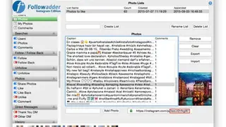 FollowAdder screenshot