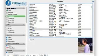 FollowAdder screenshot