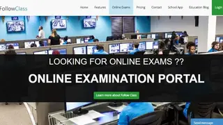FollowClass – Online Exam Portal screenshot