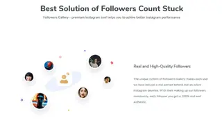 Followers Gallery Instagram Followers Counter screenshot
