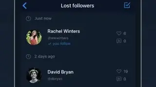 Followers & Likes Tracker screenshot