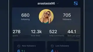 Followers & Likes Tracker screenshot