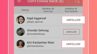 Followers & Unfollowers screenshot
