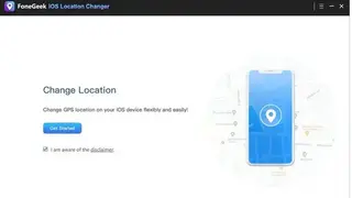 FoneGeek iOS Location Changer screenshot