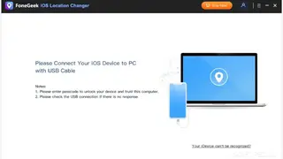 FoneGeek iOS Location Changer screenshot