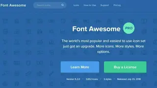 Font Awesome screenshot