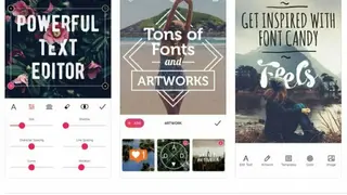 Font Candy Photo and Text Editor screenshot