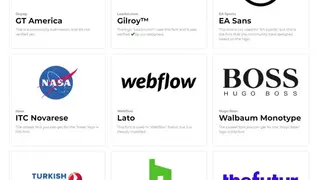Font in Logo screenshot