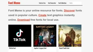 Font Meme screenshot