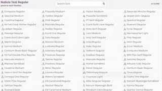 Font Pairer screenshot