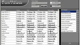 Font Viewer screenshot