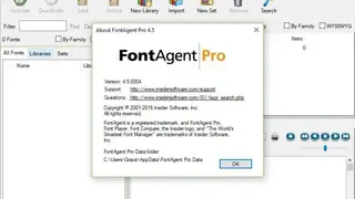 FontAgent Pro screenshot