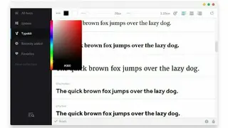 FontBase screenshot