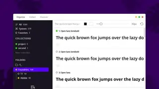 FontBase screenshot