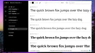 FontBase screenshot