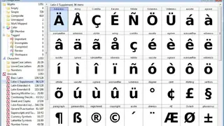 FontCreator screenshot