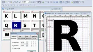 FontCreator screenshot