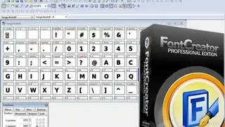 FontCreator screenshot