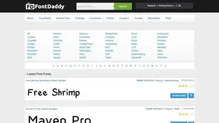 FontDaddy screenshot