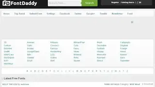 FontDaddy screenshot
