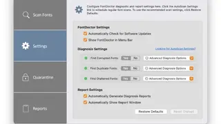 FontDoctor screenshot