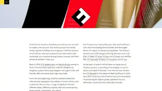 FontFont screenshot