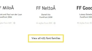 FontFont screenshot