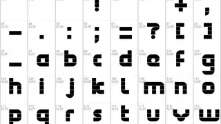 FontForge screenshot