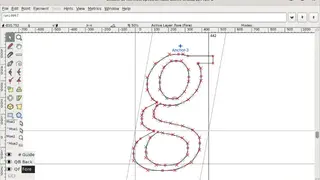FontForge screenshot