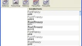 FontFrenzy screenshot