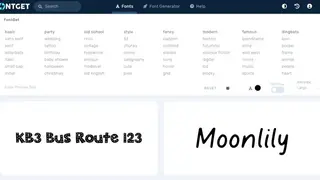 FontGet screenshot