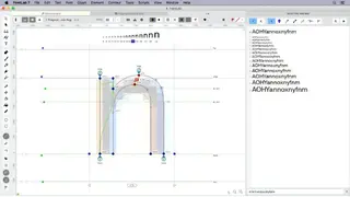 FontLab VI screenshot