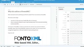 FontoXML screenshot