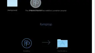 Fontplop screenshot