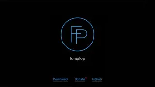 Fontplop screenshot