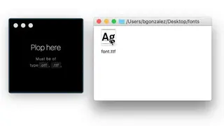 Fontplop screenshot