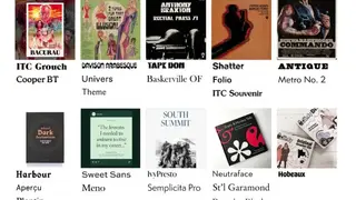 Fonts In Use screenshot