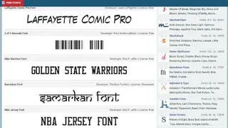 Fonts4Free screenshot