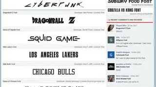 Fonts4Free screenshot