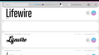 FontSpace screenshot