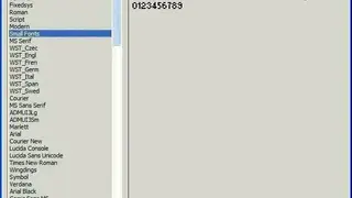 Fontster screenshot