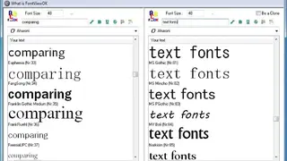 FontViewOK screenshot