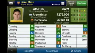 Football Manager Mobile 2016 screenshot