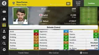 Football Manager Mobile 2016 screenshot